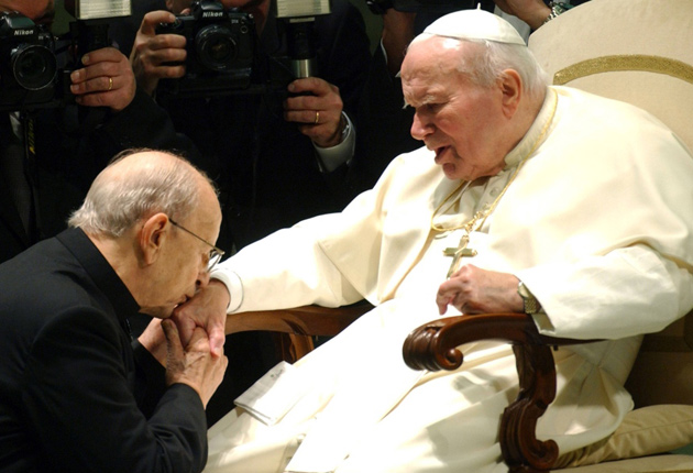 Juan Pablo II y Maciel