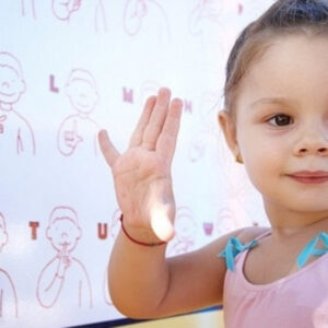 Niños sordos, un ejemplo de superación