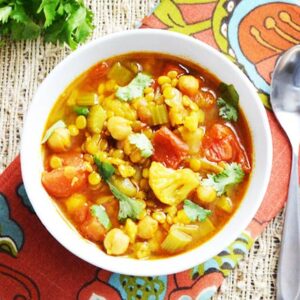 Lunes sin carne: Guisado de Vegetales con Curry