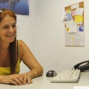 Antònia Ramon, intérprete de lenguaje de signos y fundadora y voluntaria de la Asociación de Sordos y Amigos de Ibiza.