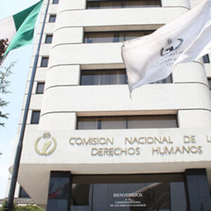 Edifício de la CNDH en México.