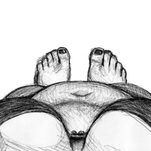 Descripción gráfica de un cuerpo obeso.