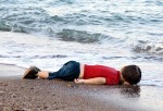 Niño sirio que murió ahogado.