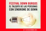 Poster del Festival Down Burgos.