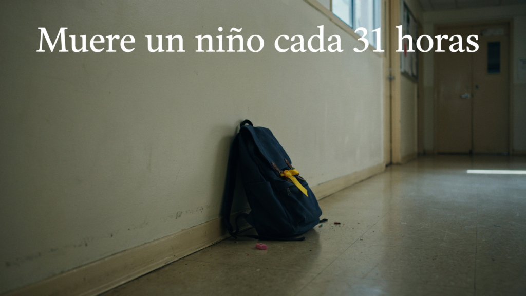Muere un niño cada 31 horas