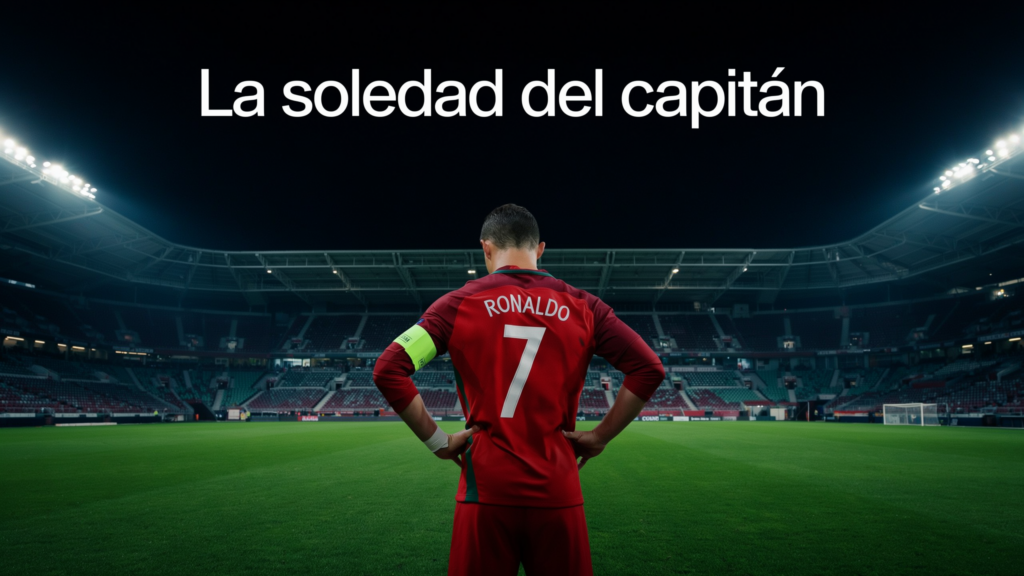 Cristiano Ronaldo CR7 y la soledad del capitán
